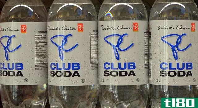 苏打水俱乐部(club soda)和萨尔茨(seltzer)的区别