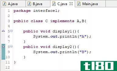 包裹(package)和java接口(interface in java)的区别