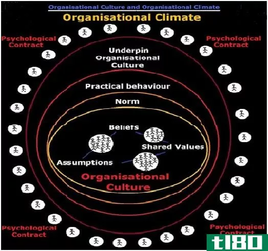 组织文化(organizational culture)和气候(climate)的区别