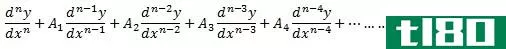 线性的(linear)和非线性微分方程(nonlinear differential equati***)的区别