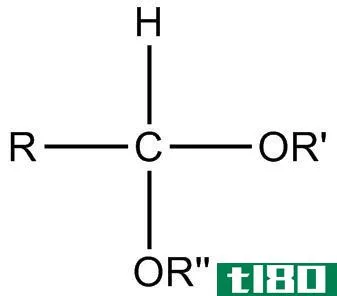 缩醛(acetal)和半缩醛(hemiacetal)的区别