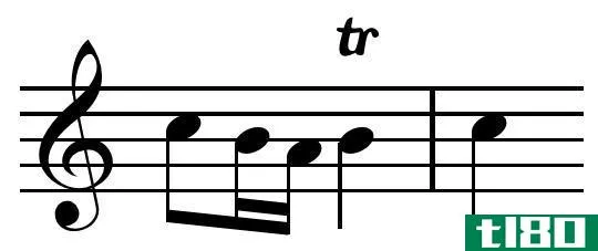 颤音(trill)和颤音(tremolo)的区别