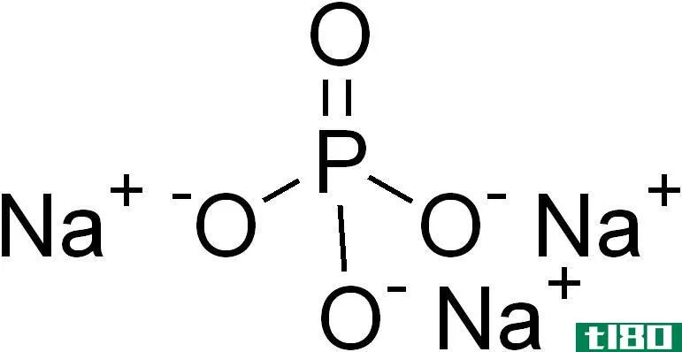 磷酸三钠(trisodium phosphate)和磷酸三钾(tripotassium phosphate)的区别