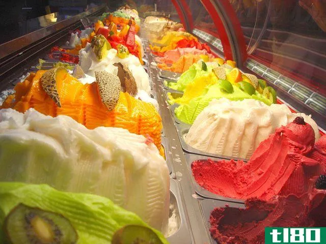 冰淇淋(gelato)和冰淇淋(ice cream)的区别