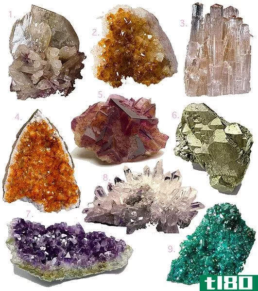 矿物(minerals)和晶体(crystals)的区别