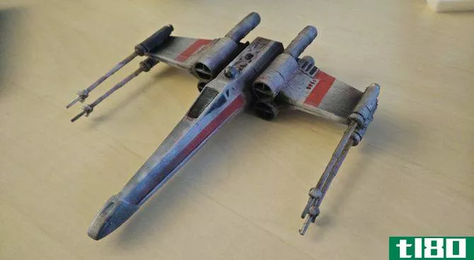 3d print star wars props x-wing fighter