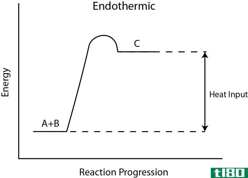 吸热的(endothermic)和放热反应(exothermic reactions)的区别