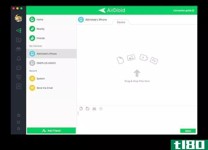 AirDroid for android file management