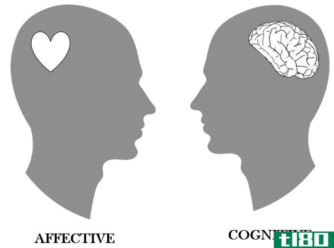 情感的(affective)和认知(cognitive)的区别