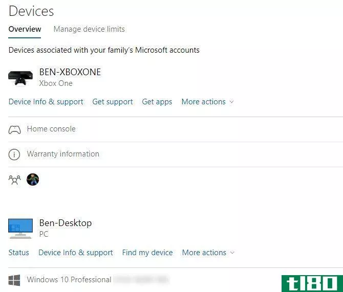 check trusted devices for windows account