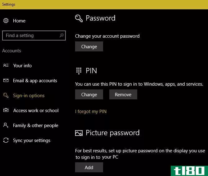 Log In to Windows with PIN