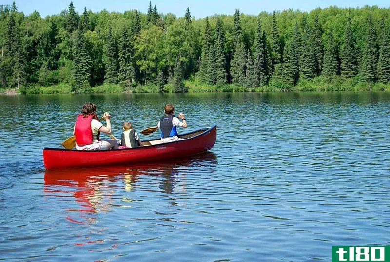 皮艇(kayak)和独木舟(canoe)的区别