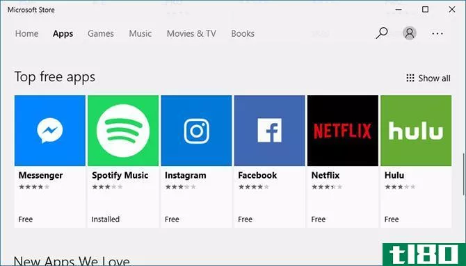 Microsoft Store Windows 10 UWP Apps