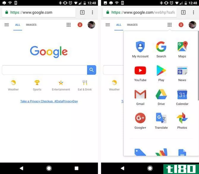 chrome on android