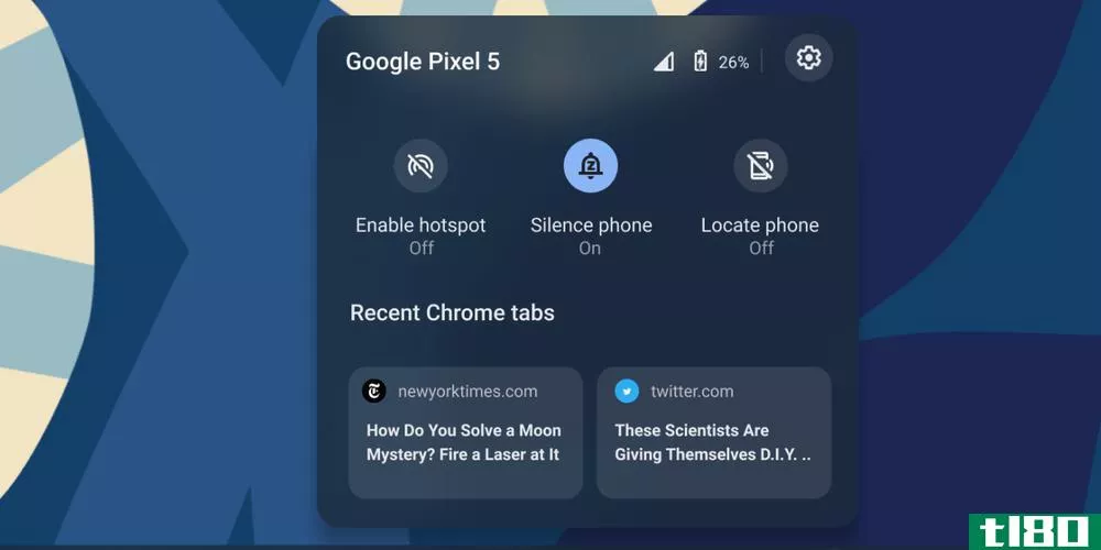 Phone Hub on Chromebooks