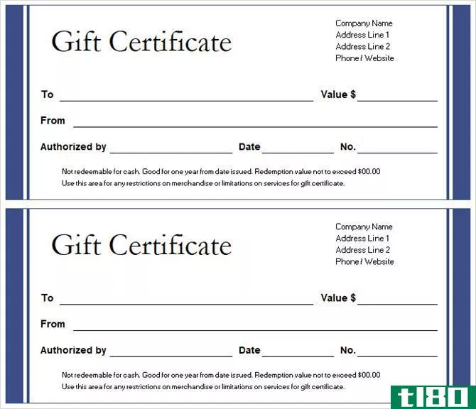 gift certificate templates microsoft office tracking