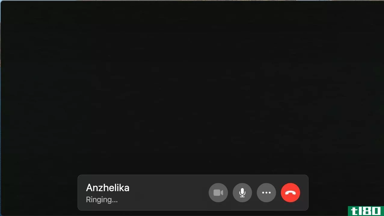 WhatsApp video call on a computer