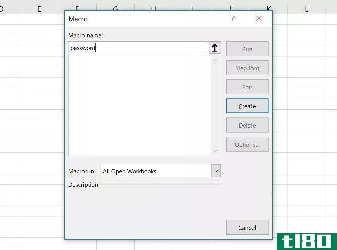 password protect excel file