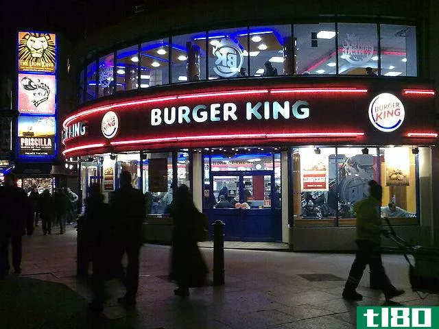 麦当劳(mcdonalds)和汉堡王(burger king)的区别