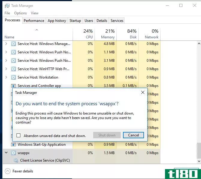 what is wsappx and why high cpu ram issues windows 10