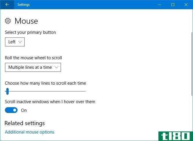 how to customize mouse in windows 10