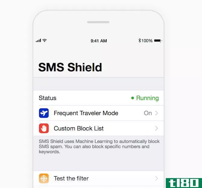 iOS 11 SMS Blocking Apps SMSShiled 2