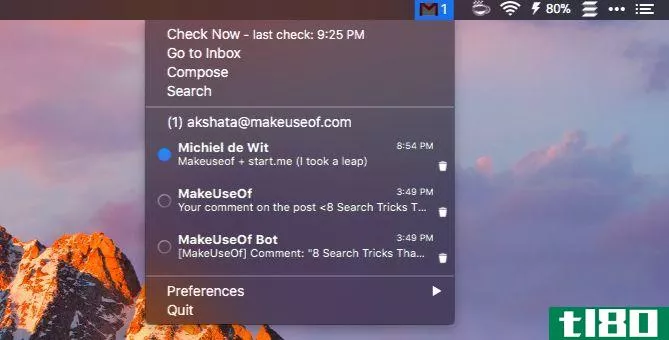 mia-for-gmail-Mac Menu Bar Apps