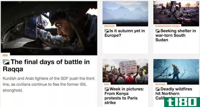 news site al jazeera in pictures