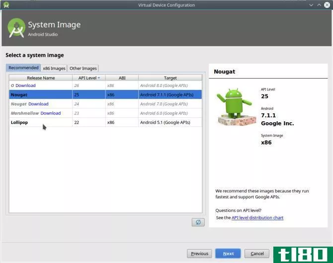 android versi*** studio avdmanager software