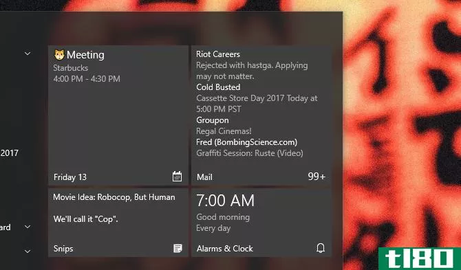 windows 10 start menu customizati*** productivity