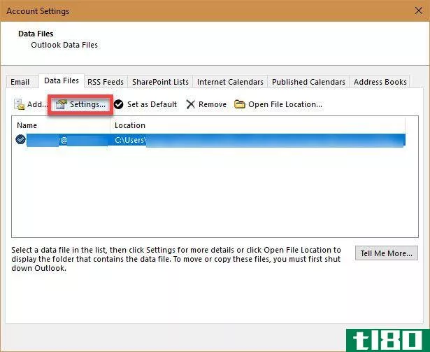 Password Protect Your PST File - microsoft account email