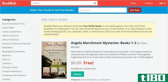 infinite free kindle ebooks bookbub