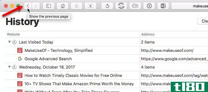 how to clear browsing history and data in safari