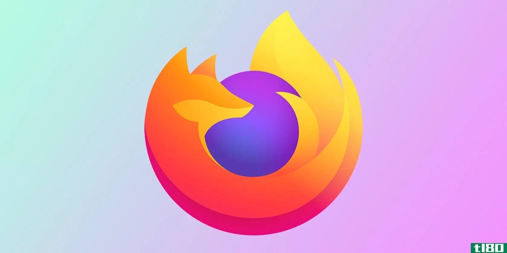 A close-up of the new Mozilla Firefox logo
