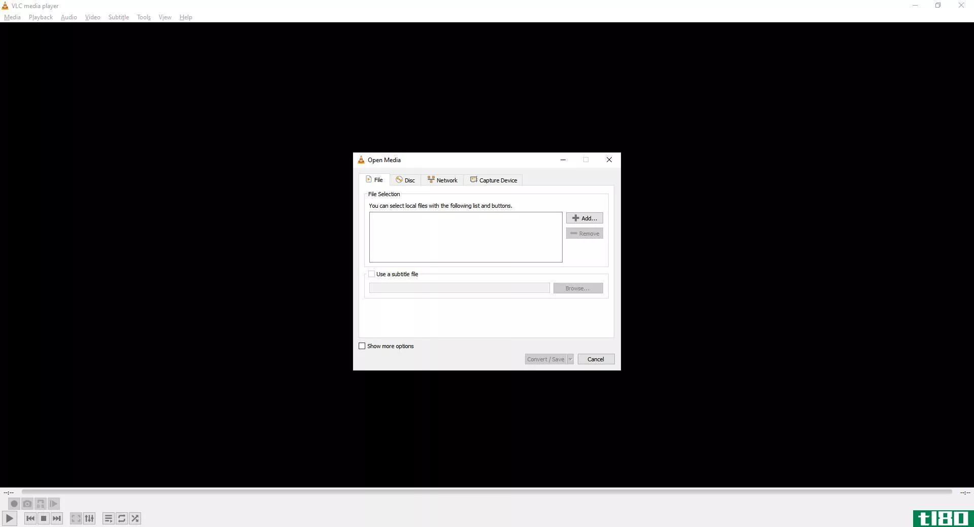 VLC Conversion Screenshot