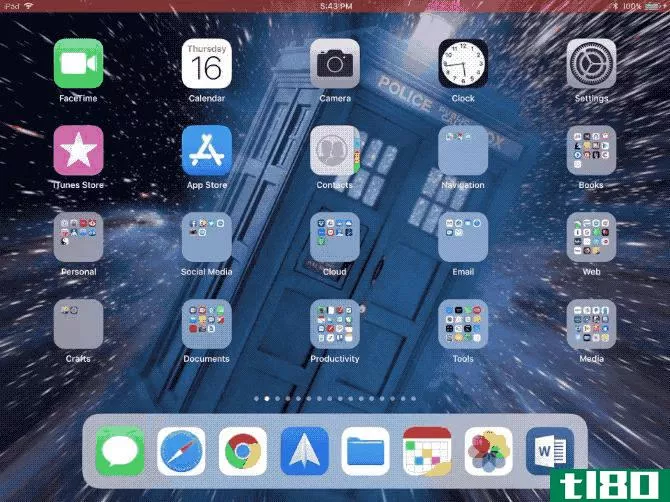 how to use the ipad dock in ios 11