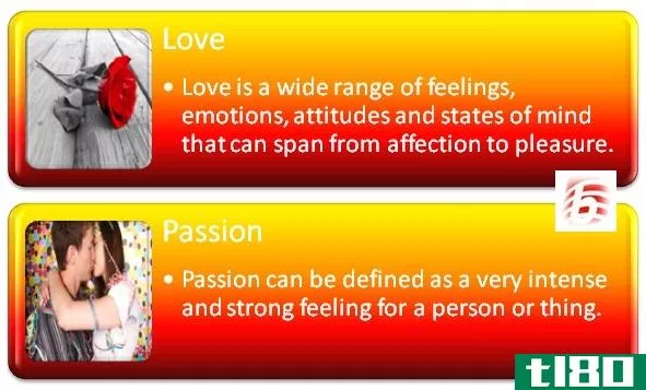 爱(love)和**(passion)的区别