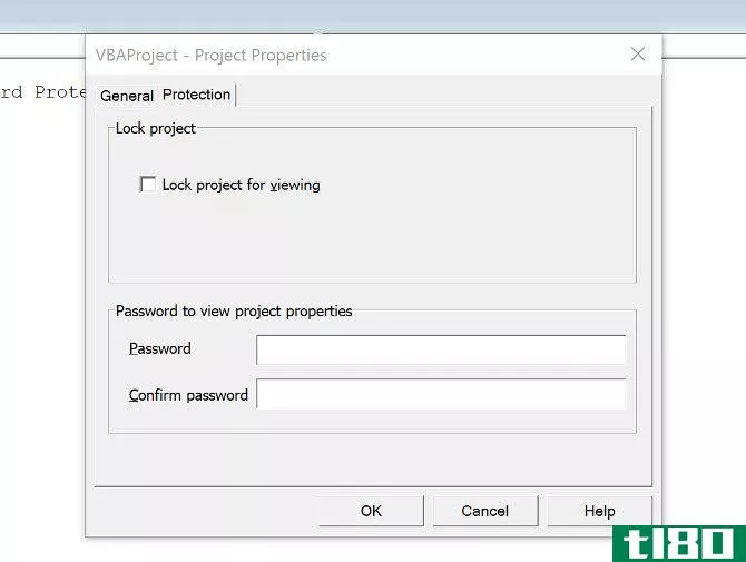 password protect excel file