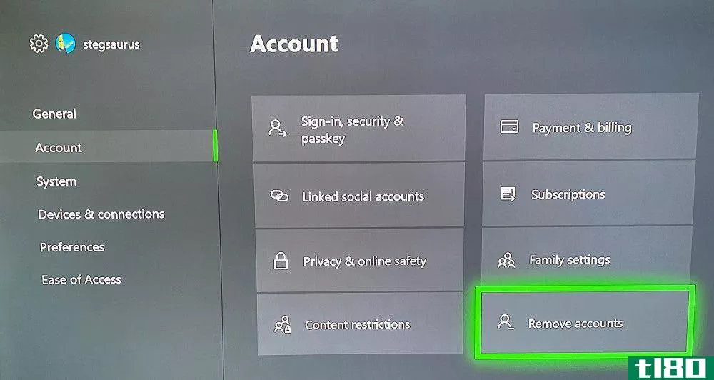 Xbox One Remove Accounts