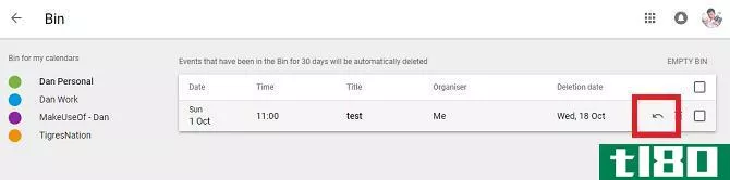 google calendar new features bin