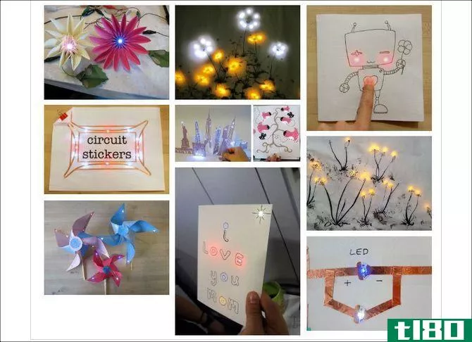 LED Paper Circuits