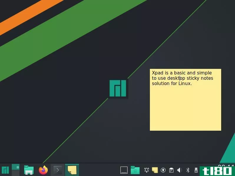 Xpad is a popular sticky notes app for Linux