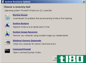 系统还原(system restore)和系统恢复(system recovery)的区别