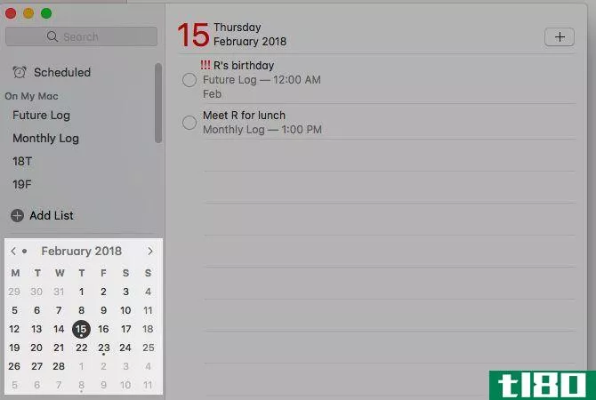 Tips for using Reminders on Mac