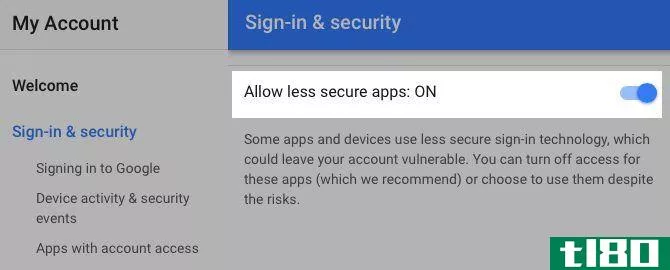 enable-less-secure-apps-google