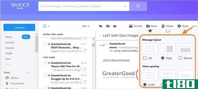 gmail vs yahoo new mail differences