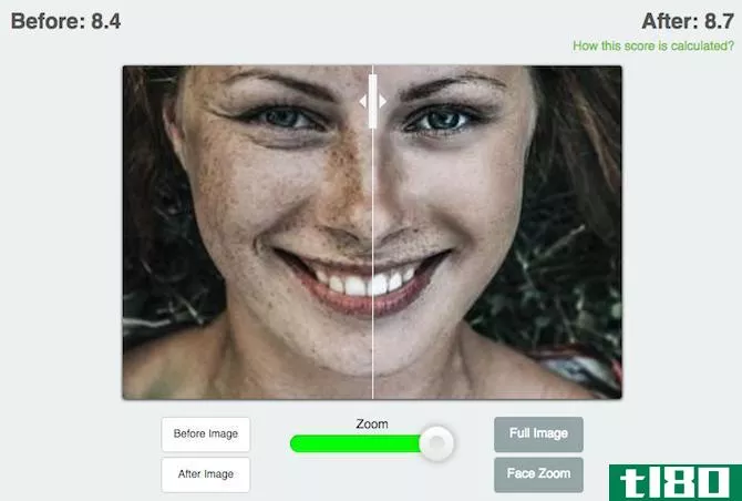 one-click websites make photos look better
