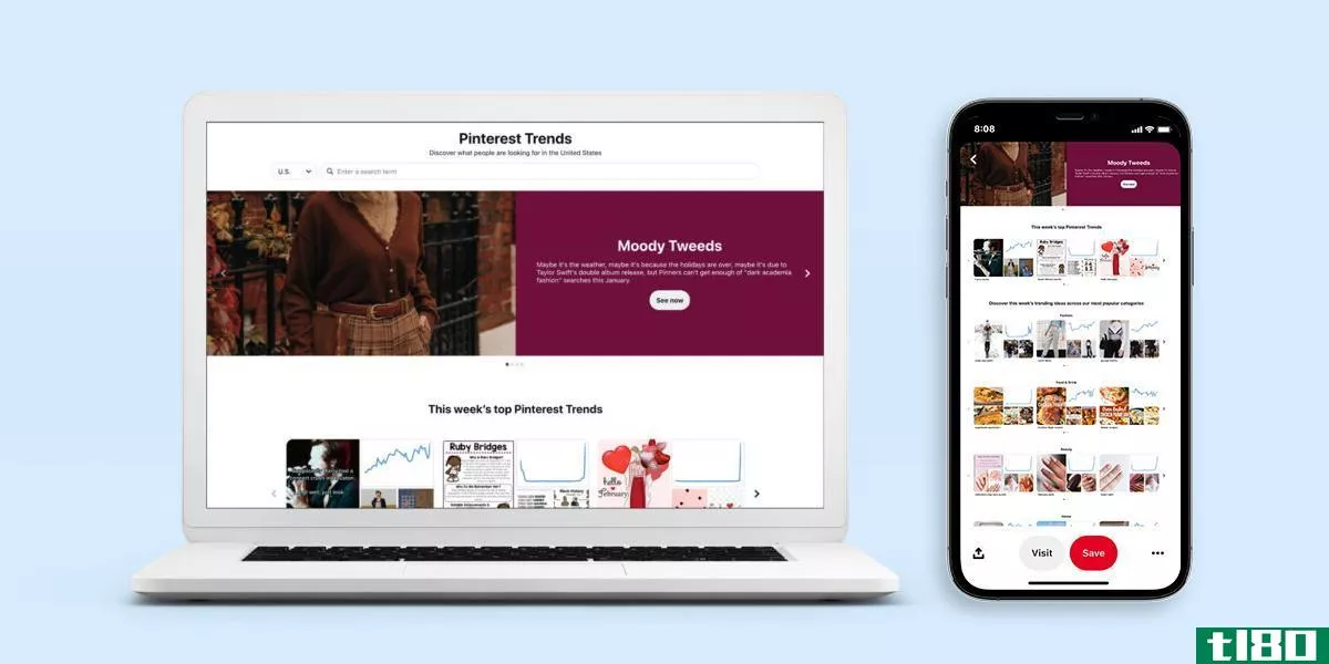 Preview of new Pinterest features on PC and mobile