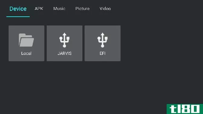 file explorer Android TV