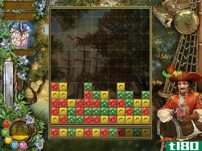free browser match-three games fairy island